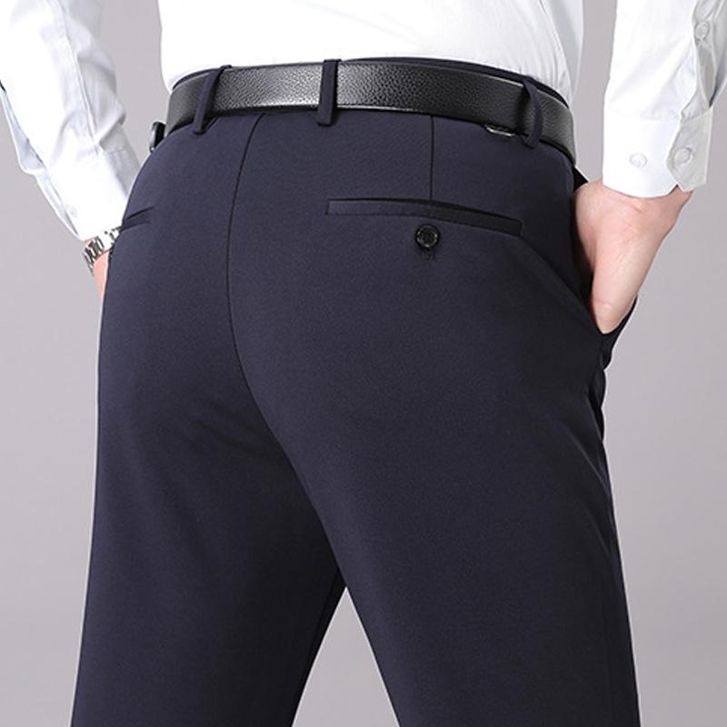 Pantalon classique à haute extensibilité pour hommes