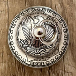 Horloge Morgan dollar d'argent
