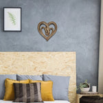 Décoration murale coeur main dans la main - Forever Love