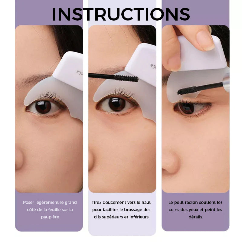 Outil de protection auxiliaire multifonction pour le maquillage des yeux