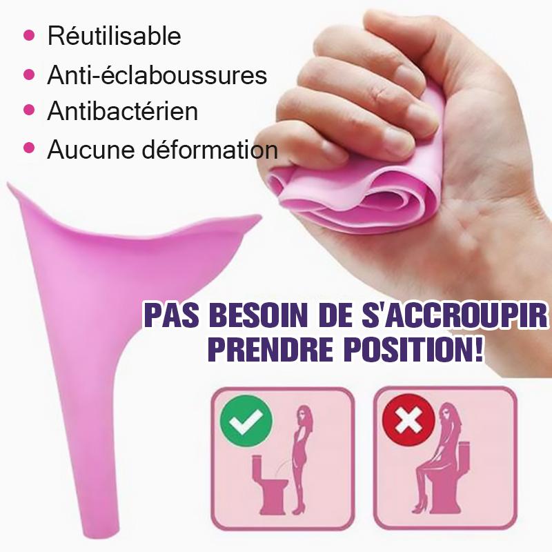 Urinoir Féminin Réutilisable sans Accroupissement