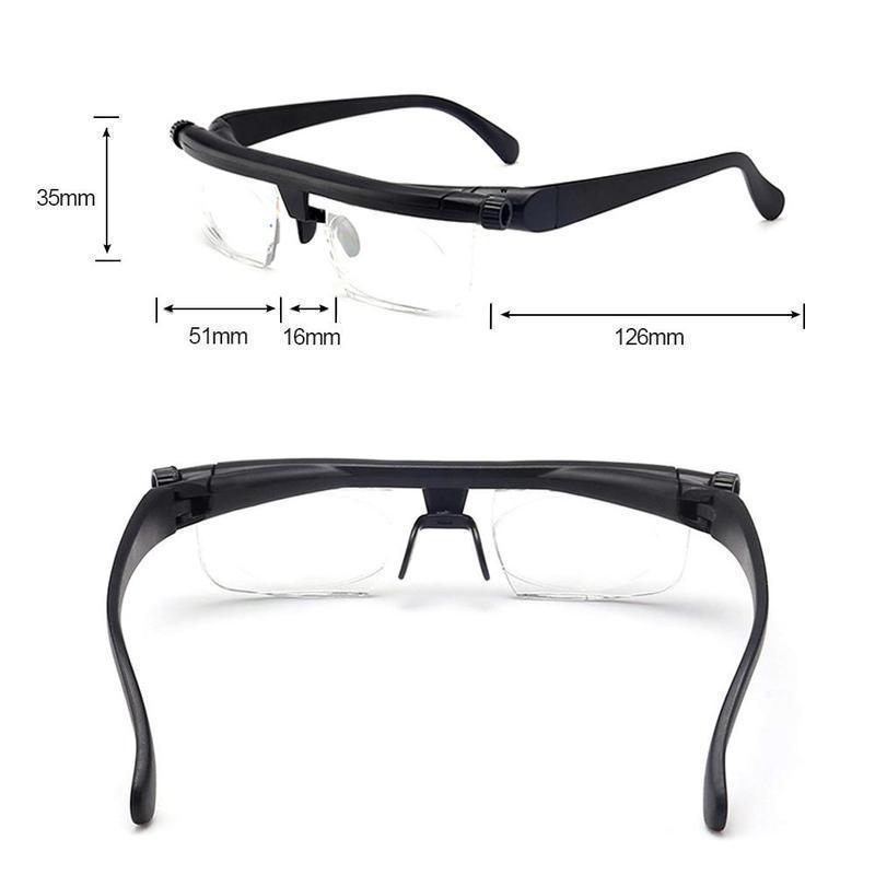 Plusgenial™ La Mise au Point Ajustables Lunettes de Lecture Unisexe