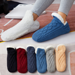 Chaussettes moelleuses à bouche en V