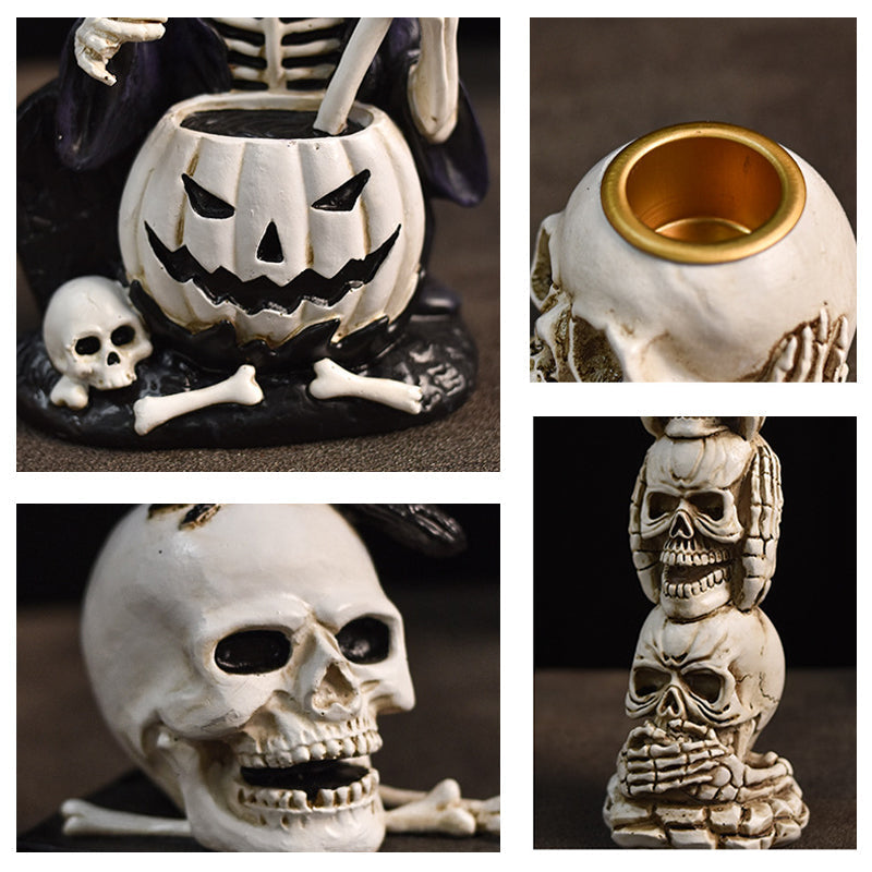 ☠️☠️Ornerlavie — Décoration de personnage de squelette pour Halloween