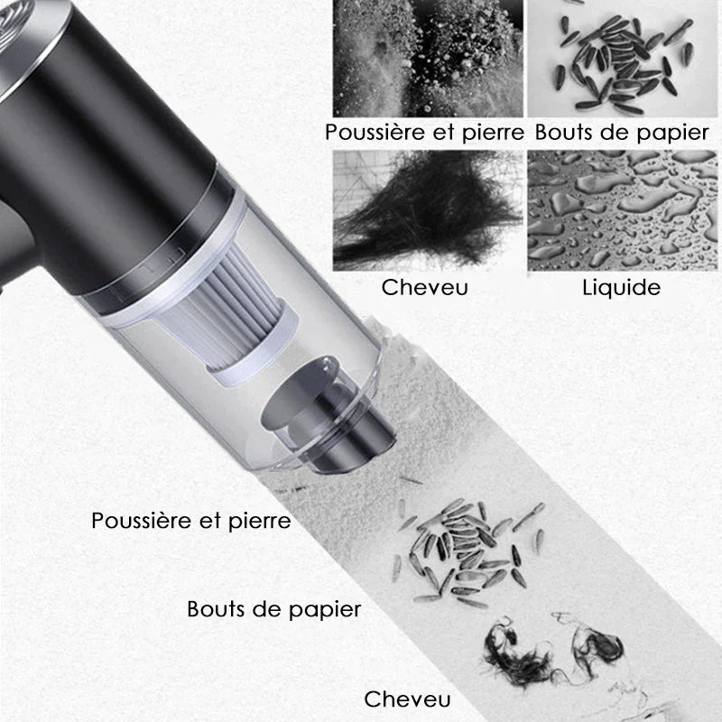 🔥Aspirateur à main sans fil pour voitures🔥