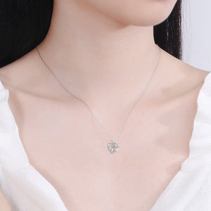Collier coeur Love You Forever