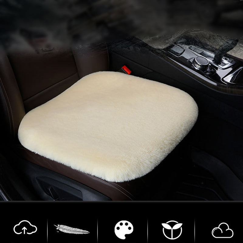 Coussin de siège de voiture en peluche