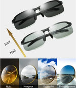 Lunettes de Soleil Photochromiques avec Verres Polarisés