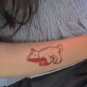 Autocollant de tatouage stéréo 3D