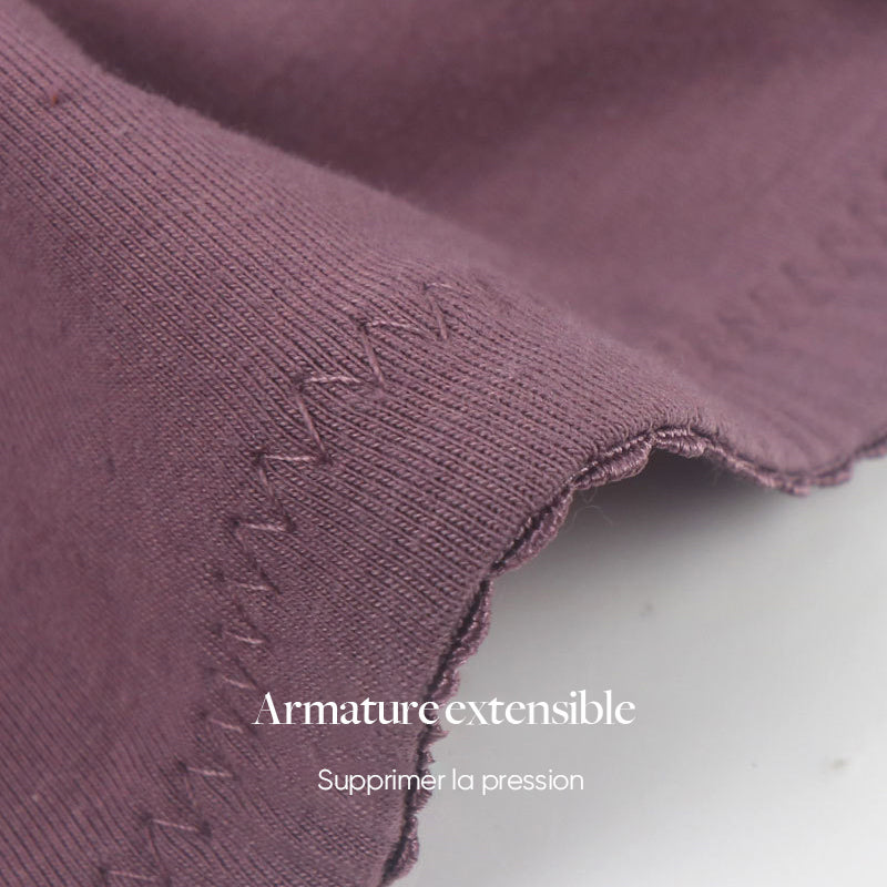 Soutien-gorge en Coton avec Fermeture Frontale