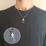 Collier drôle de griffonnage