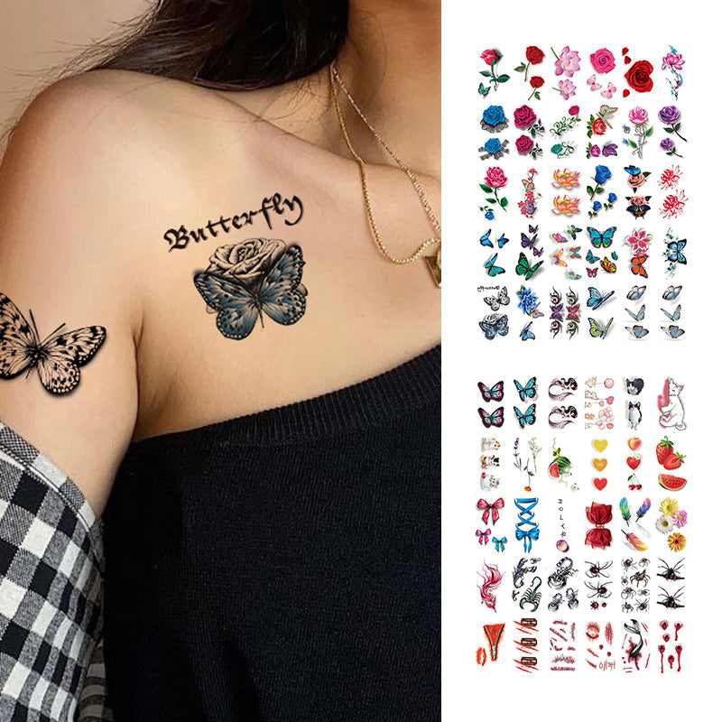 Autocollant de tatouage stéréo 3D