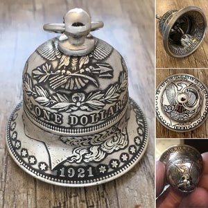 Horloge Morgan dollar d'argent