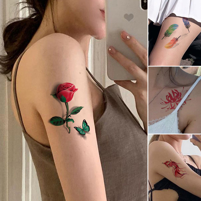 Autocollant de tatouage stéréo 3D