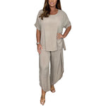 Ensemble pantalon à manches 2 pièces